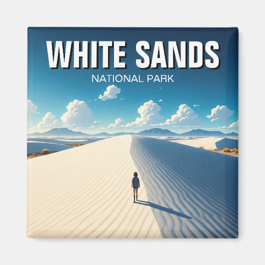 White Sands National Park New Mexico Magneet (Voorkant)