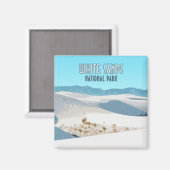 White Sands National Park New Mexico Magneet (Voorkant / Achterkant)