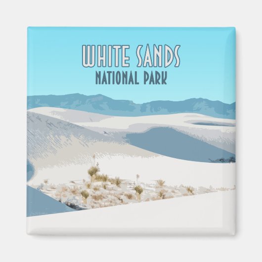 White Sands National Park New Mexico Magneet (Voorkant)
