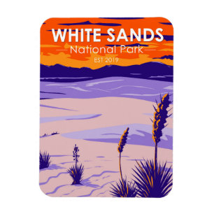 White Sands National Park New Mexico  Magneet
