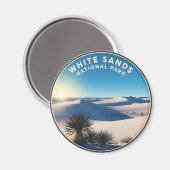 White Sands National Park New Mexico Magneet (Voorkant / Achterkant)