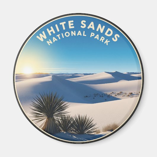 White Sands National Park New Mexico Magneet (Voorkant)