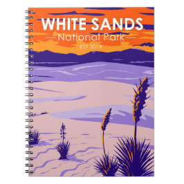 White Sands National Park New Mexico  Notitieboek