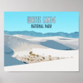 White Sands National Park New Mexico Poster (Voorkant)