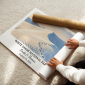 White Sands National Park New Mexico Poster -> Wit