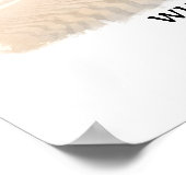 White Sands National Park New Mexico Poster -> Wit (Hoek)