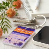 White Sands National Park New Mexico  Sleutelhanger (Voorkant Rechts)