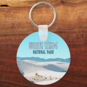 White Sands National Park New Mexico Sleutelhanger (Voorkant)