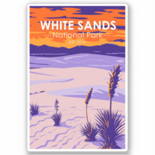 White Sands National Park New Mexico  Sticker