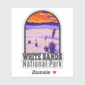 White Sands National Park New Mexico  Sticker (Vel)