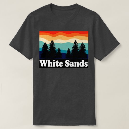 White Sands National Park New Mexico T-shirt (Design voorkant)