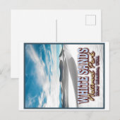 WHITE SANDS NATIONAL PARK - NEW MEXICO USA BRIEFKAART (Voorkant / Achterkant)