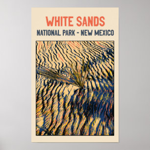 White Sands National Park, New Mexico USA Poster