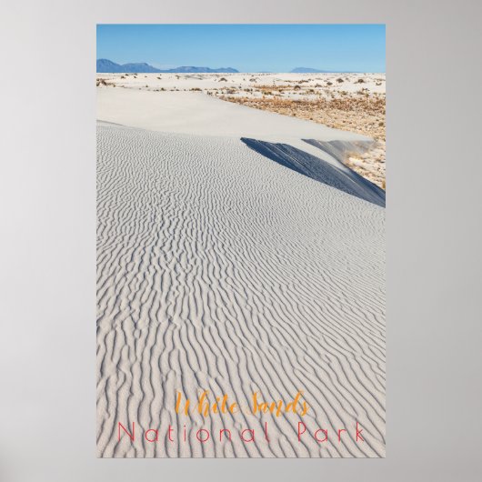 White Sands National Park Poster (Voorkant)