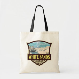 White Sands National Park Reizen Kunst Vintage Tote Bag