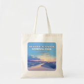 White Sands National Park Sunset Dunes New Mexico Tote Bag (Voorkant)