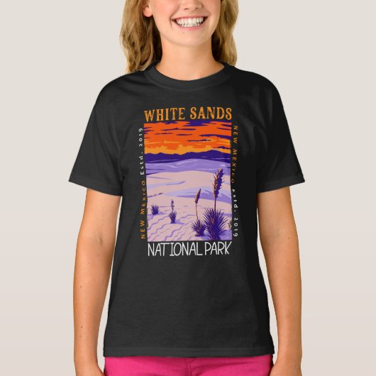 White Sands National Park T-shirt (Voorkant)