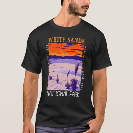 White Sands National Park  T-shirt (Voorkant)