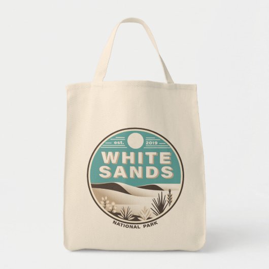 White Sands National Park Tote Bag (Voorkant)