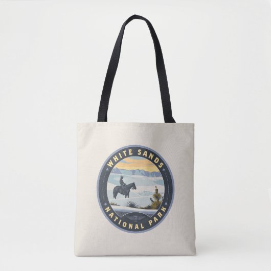 White Sands National Park Tote Bag (Voorkant)