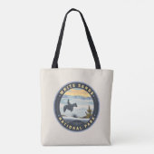White Sands National Park Tote Bag (Achterkant)