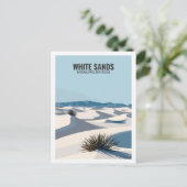 White Sands National Park, Verenigde Staten Briefkaart (Staand voorkant)