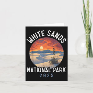 White Sands National Park Wandelen Souvenir Mannen Kaart