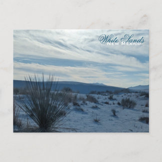 White Sands New Mexico Desert Southwest Sand Dunes Briefkaart