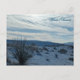 White Sands New Mexico Desert Southwest Sand Dunes Briefkaart