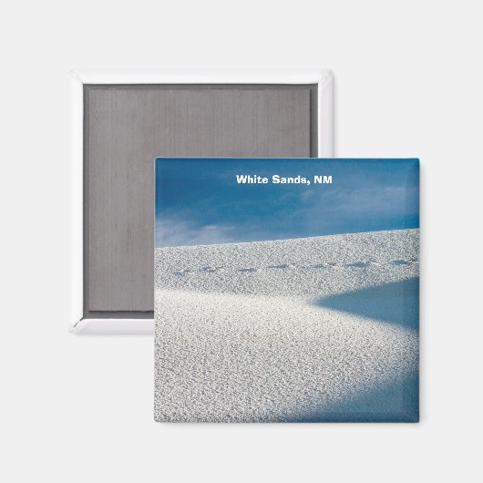 White Sands, NM Magneet (Voorkant / Achterkant)