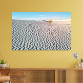 White Sands-patroon Canvas Afdruk (Insitu (Woonkamer))