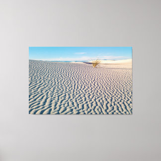 White Sands-patroon Canvas Afdruk