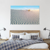 White Sands-patroon Canvas Afdruk (Insitu (Slaapkamer))