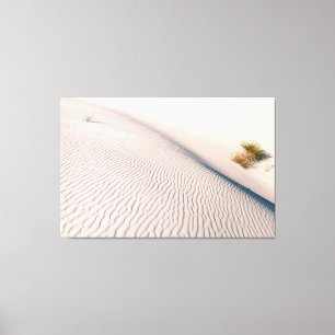 White Sands-patroon Canvas Afdruk