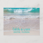 White Sandy Beach Destin Briefkaart (Voorkant)