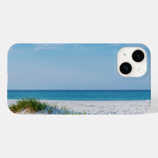 White Sandy Beach Florida Coastline Case-Mate iPhone Case (Achterkant (horizontaal))