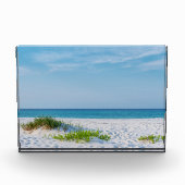White Sandy Beach Florida Coastline Fotoblokken (Voorkant)