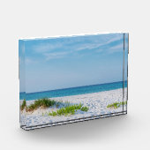 White Sandy Beach Florida Coastline Fotoblokken (Links)