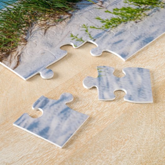 White Sandy Beach Florida Coastline Legpuzzel (Zijkant)