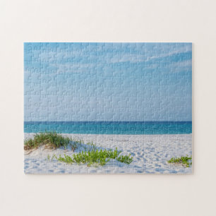 White Sandy Beach Florida Coastline Legpuzzel