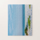 White Sandy Beach Florida Coastline Legpuzzel (Verticaal)