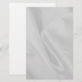 White Satin Briefpapier (Voorkant / Achterkant)