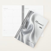 White Satin Planner (Display)