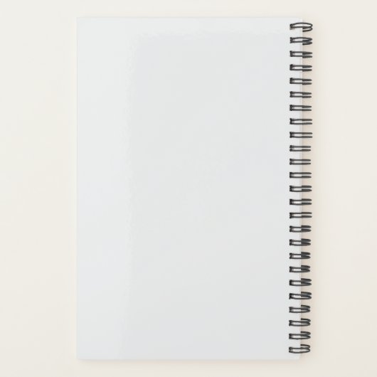 White Satin Planner (Achterkant)