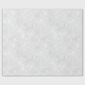 White Satin Wedding Elegance Cadeaupapier (Vlak)