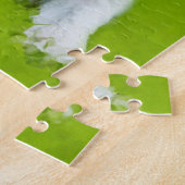 White Schnauzer Puppy Legpuzzel (Zijkant)