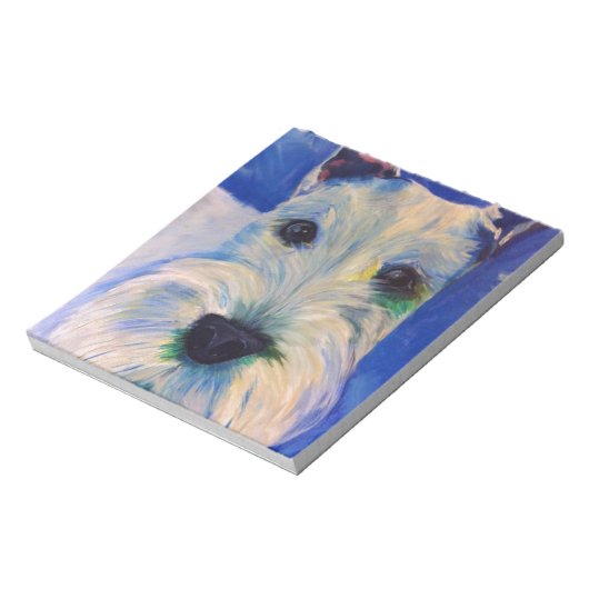 White Schnauzer's RULE! Notitieblok (Linkerzijde)