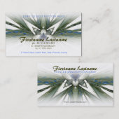 White SCiFi-Visitekaartje Visitekaartje (Voorkant / Achterkant)