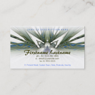 White SCiFi-Visitekaartje Visitekaartje