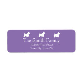 White Scotties Etiket